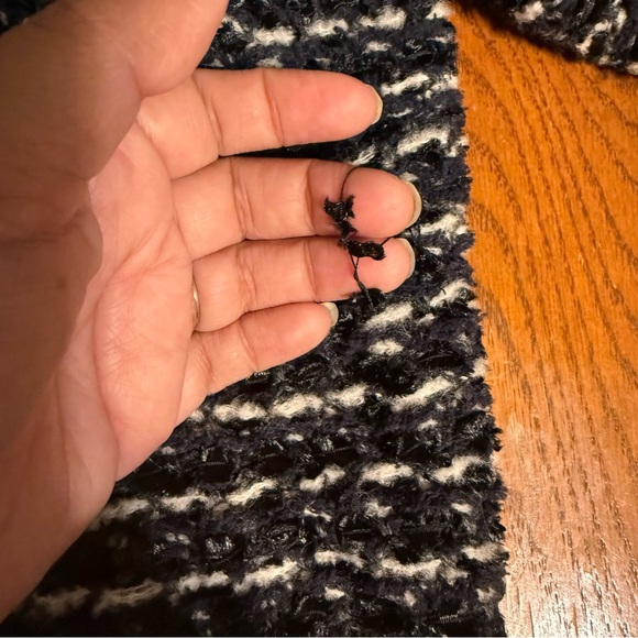 Yonetomi x Isetan Mitsukoshi Exclusive Wool Blend Knit Coat Japan Made 40 or 8 - Picture 16 of 16